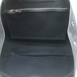 Hermes Cabag Elan Tote Black Canvas Medium Shoulder Bag