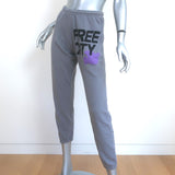 FREECITY Large Logo Sweatpants Gray Size 1 / Small