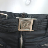 Jet Set Starred Belted Ski Pants Black Size 1