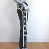 Jet Set Starred Belted Ski Pants Black Size 1