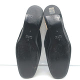 Gucci Lawrence Crystal Snake-Embroidered Slipper Mules Black Velvet Size 8