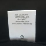 Minnie Rose Knit Boyfriend Blazer Black Cotton-Blend Size Extra Small