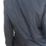 Ralph Lauren Blue Label Coyote Fur-Collar Parka Black Size Medium Zip-Up Jacket