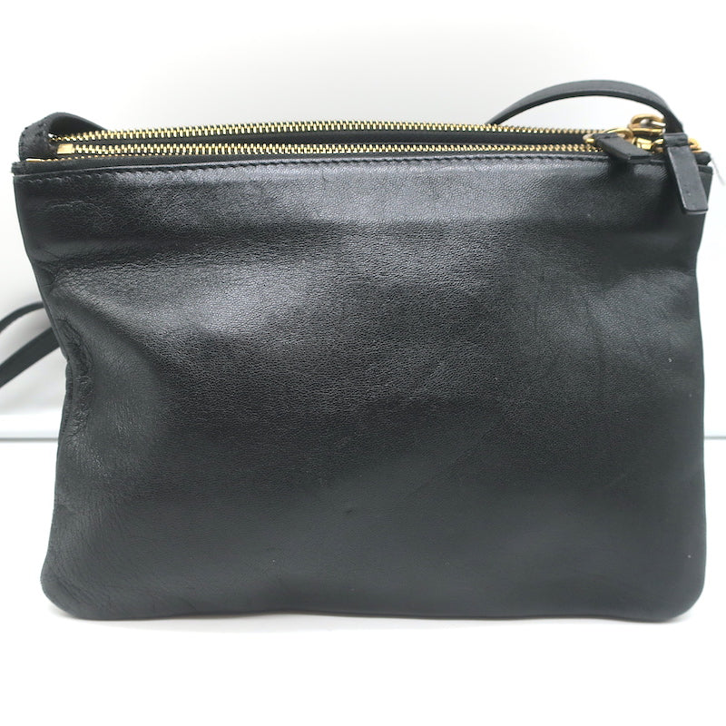 Celine Large Trio Bag - Black Crossbody Bags, Handbags - CEL268227