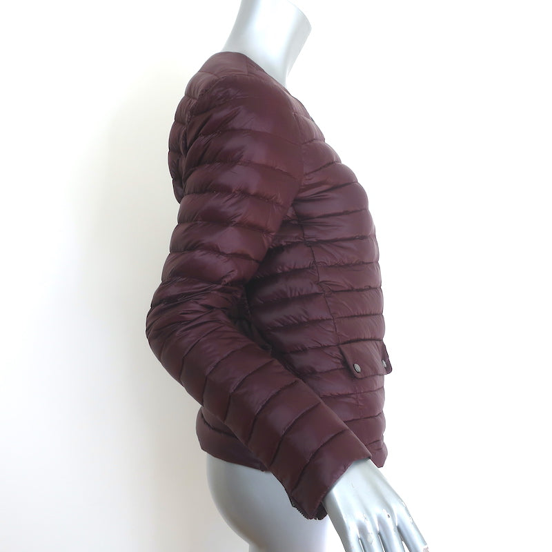 Polo Ralph Lauren Full-Zip Down Puffer Jacket Wine Size Small