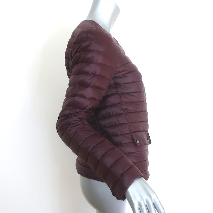 Polo Ralph Lauren Full-Zip Down Puffer Jacket Wine Size Small