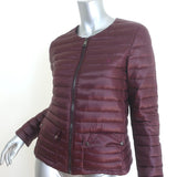 Polo Ralph Lauren Full-Zip Down Puffer Jacket Wine Size Small