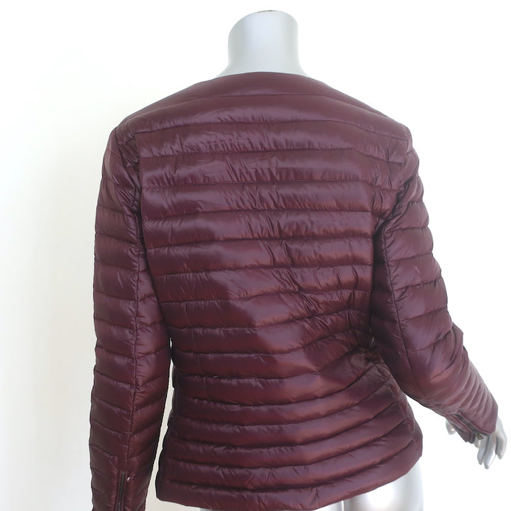 Polo Ralph Lauren Full-Zip Down Puffer Jacket Wine Size Small