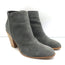 Giuseppe Zanotti Nicky Ankle Boots Gray Suede Size 38.5 Pointed Toe Booties