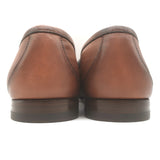 Gucci 1953 Horsebit Loafers Brown Burnished Leather Size 7.5 / US 10.5 NEW