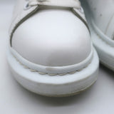 Alexander McQueen Oversized Sneakers White Leather & Leopard Suede Size 38