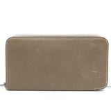 Hermes Silk'In Classique Long Wallet Etoupe Epsom Leather
