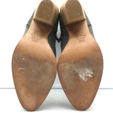 Giuseppe Zanotti Nicky Ankle Boots Gray Suede Size 38.5 Pointed Toe Booties