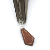 Hermes Silk'In Classique Long Wallet Etoupe Epsom Leather