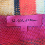 The Elder Statesman Striped Cashmere Robe Cardigan Multicolor Size Small Unisex