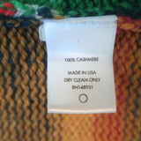 The Elder Statesman Striped Cashmere Robe Cardigan Multicolor Size Small Unisex
