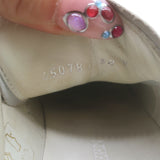 Alexander McQueen Oversized Sneakers White Leather & Leopard Suede Size 38