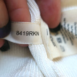 L'Agence Lucas Bell Sleeve Cardigan Cream Ribbed Knit Size Small V-Neck Sweater