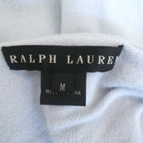 Ralph Lauren Black Label Cashmere One Shoulder Gown Baby Blue Size Medium
