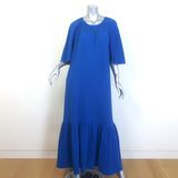 ERES Leto Maxi Dress Mediterranean Blue Cotton Gauze Size Small/Medium NEW