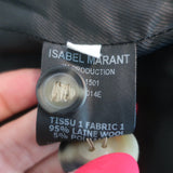 Isabel Marant Etoile Blazer Kice Blue Checked Tweed Size 42 One-Button Jacket