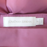 Jonathan Simkhai Sanam Puff Sleeve Mini Bubble Dress Opera Pink Size 2