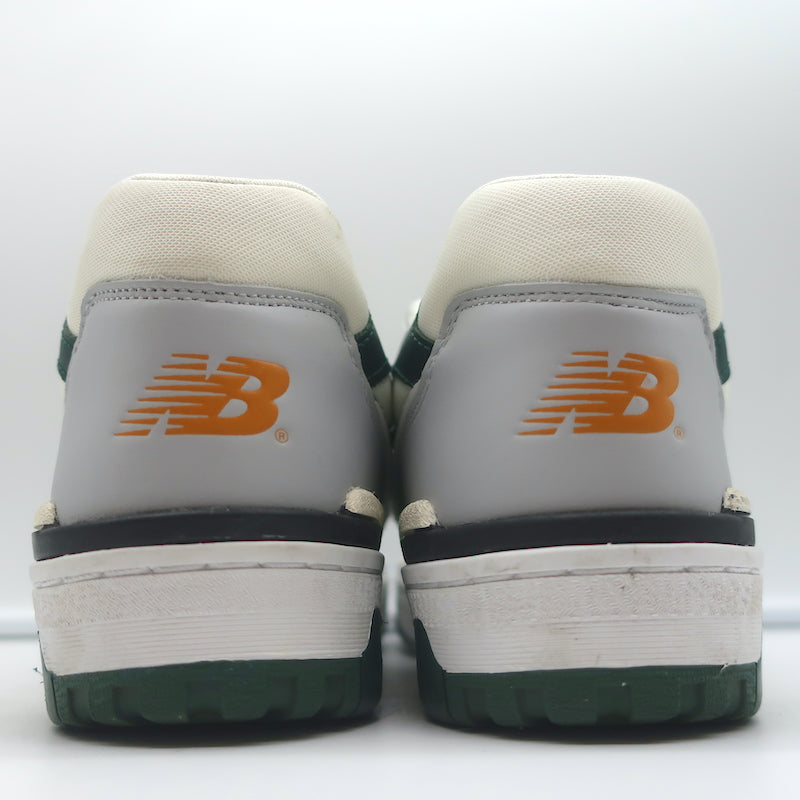 New Balance 550 Sneakers White/Green BB550PWC Size 9.5