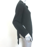 Hermes H-Intarsia Knit Sweater Black Virgin Wool Size 34