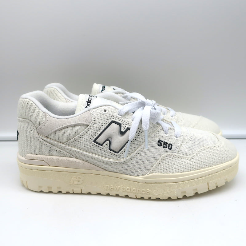 New Balance 550 Hemp Sneakers Sea Salt BB550MDA Size 9 NEW