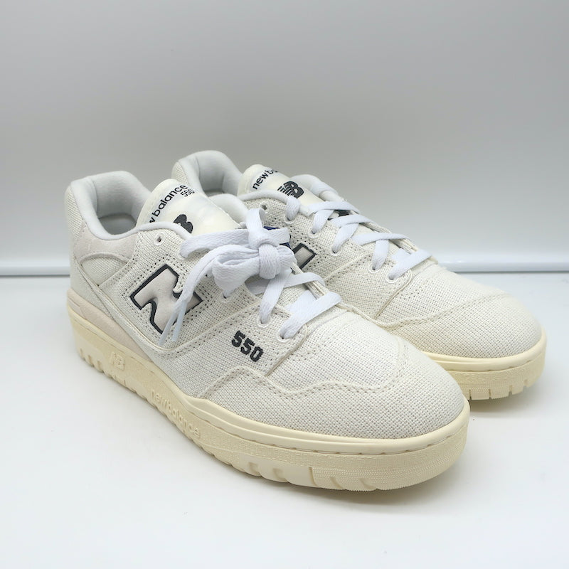 New Balance 550 Hemp Sneakers Sea Salt BB550MDA Size 9 NEW