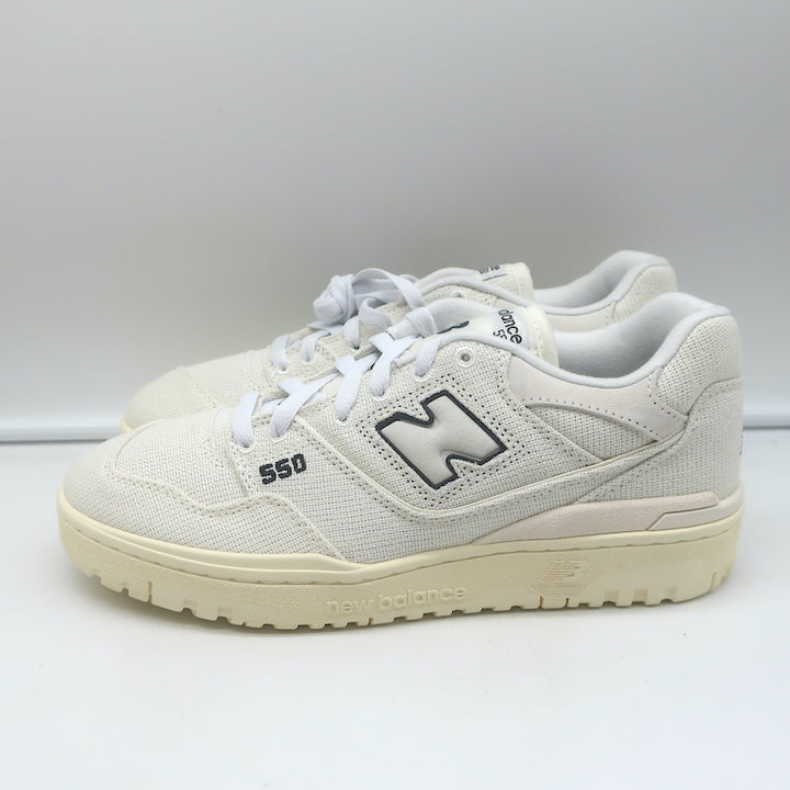 New Balance 550 Hemp Sneakers Sea Salt BB550MDA Size 9 NEW