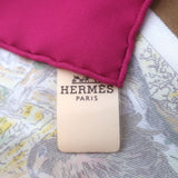 Hermes La Vie Sauvage du Texas 90cm Scarf Fuchsia Silk Twill NEW Kermit Oliver