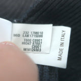 Brunello Cucinelli Cropped Turtleneck Sweater Blue Gray Wool-Cashmere Size Small