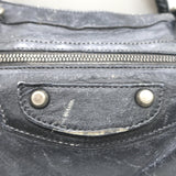 Balenciaga Classic First Bag Black Leather Small Shoulder Bag