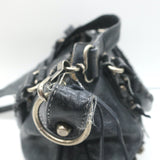 Balenciaga Classic First Bag Black Leather Small Shoulder Bag