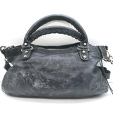 Balenciaga Classic First Bag Black Leather Small Shoulder Bag