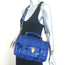 Proenza Schouler PS1 Medium Satchel Cobalt Blue Leather Crossbody Bag