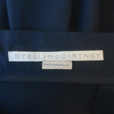 Stella McCartney Ruffled Mini Skirt Navy Cotton-Blend Size 44