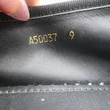 Dolce & Gabbana Crystal Cross-Embroidered Espadrilles Black Velvet Size 9