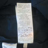 Stella McCartney Ruffled Mini Skirt Navy Cotton-Blend Size 44