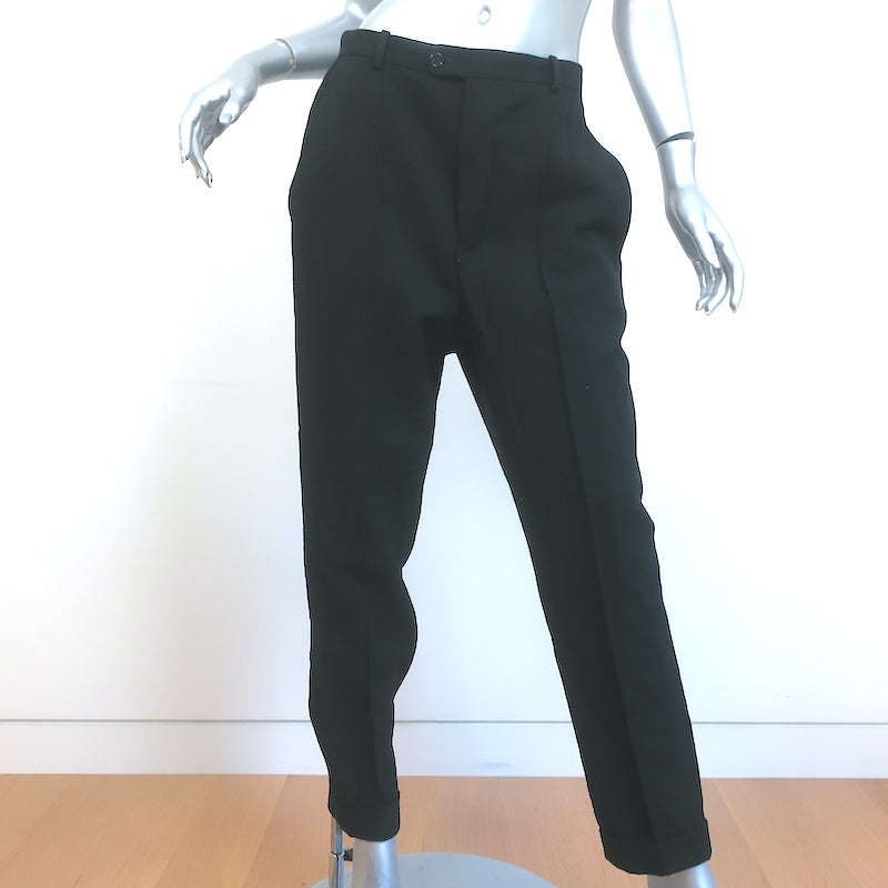 Isabel Marant Etoile Slim Fit Trousers in Black Faux Leather Plastic  Polyurethane ref.908176 - Joli Closet