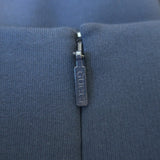 Gucci Web Bow Puff Sleeve Dress Royal Blue Stretch Jersey Size Extra Large NEW