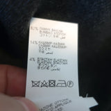 Brunello Cucinelli Monili-Trim Turtleneck Midi Dress Anthracite Size Medium