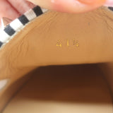 Christian Louboutin Roller Boat Spiked Slip-On Sneakers Printed Patent Size 41.5