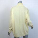 The Row Ciba Cashmere Turtleneck Sweater Pale Yellow Size Small
