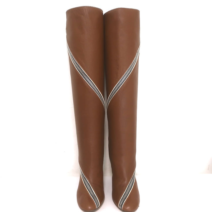 Celine Phoebe Philo Zip-Around knee-high boots Sz 37, sole