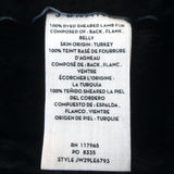 J Brand Lana Shearling Biker Jacket Black Size Small