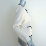 Rag & Bone Nancy Cardigan Ivory Wool-Blend Ribbed Knit Size Medium