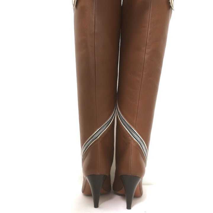 Celine Phoebe Philo Zip-Around knee-high boots Sz 37, outsole close-up