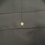 Peter Cohen Mesh-Sleeve Silk Jacket Olive Brown Size Small